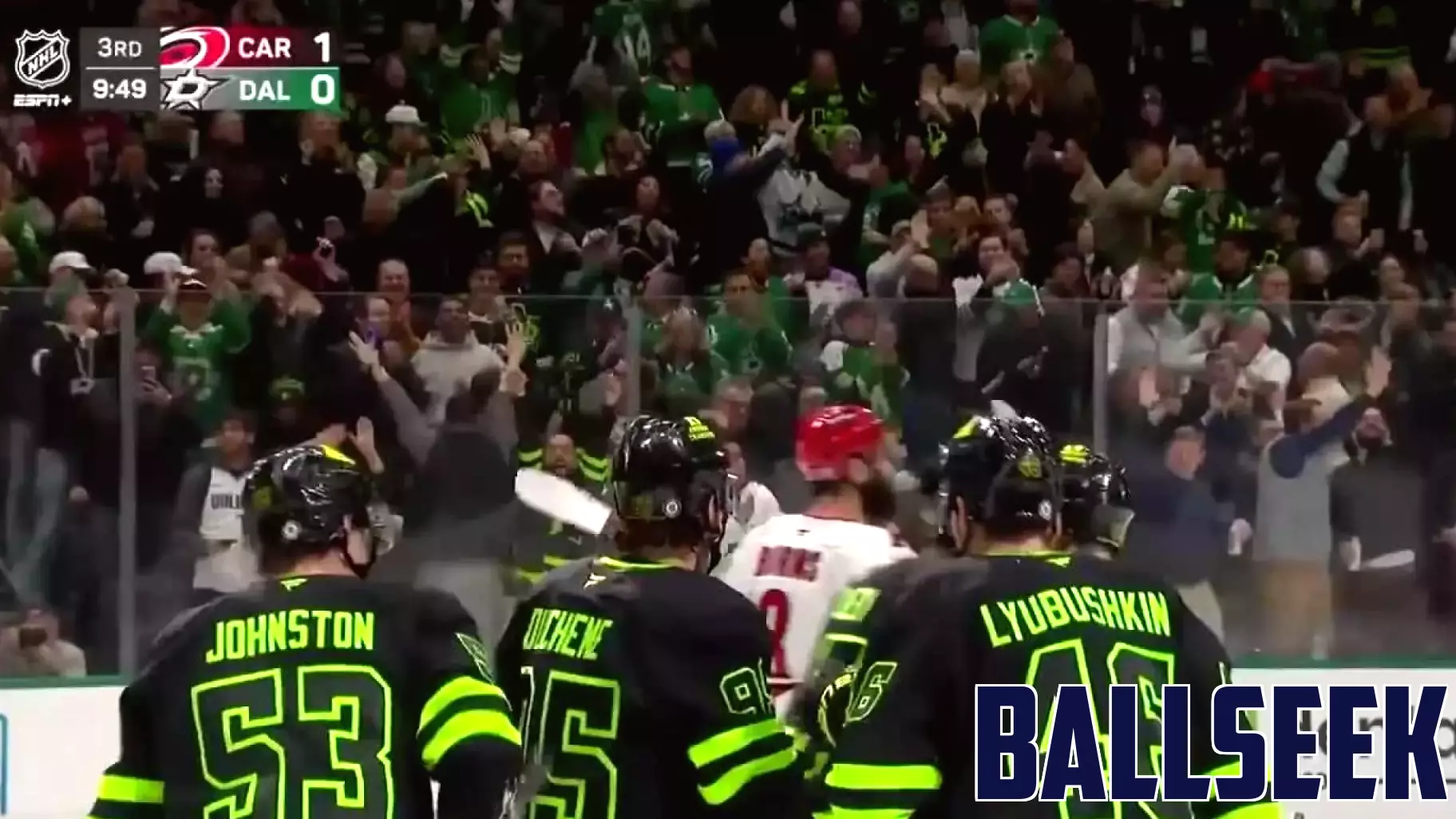 Thomas Harley Scores Against the Carolina Hurricanes